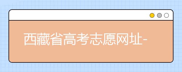 西藏省高考志愿網(wǎng)址-高考志愿填報(bào)技巧?注意這兩點(diǎn)！