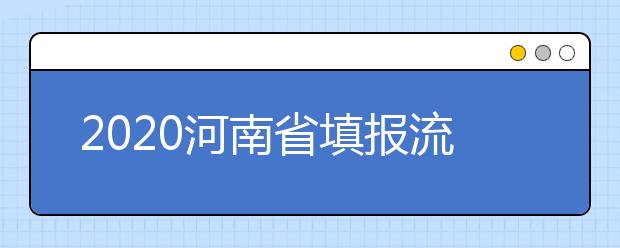 2020河南省填報流程是什么？河南省高考志愿怎么填？