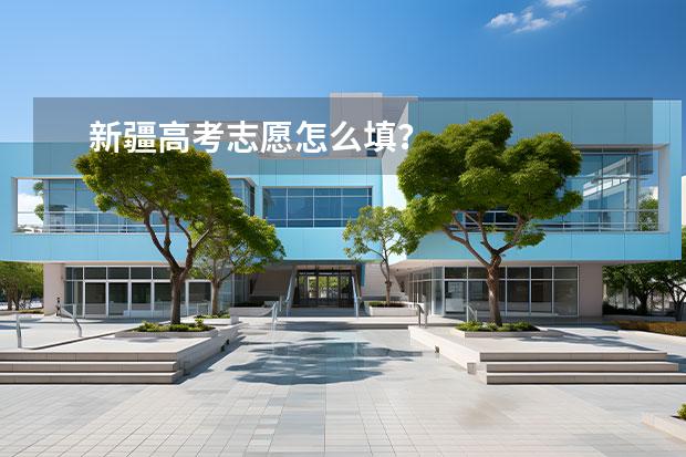 新疆高考志愿怎么填？